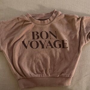 Rylee and Cru Bon Voyage Mauve Sweatshirt